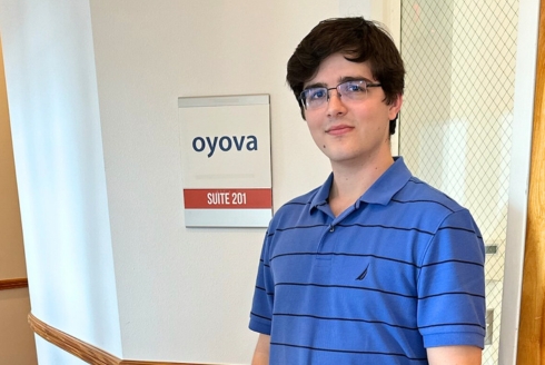 John Michael Kilgore, a senior majoring in professional and technical communication in the Department of English, completed an internship with Oyova. (Photo courtesy of Kilgore)University of South Florida: A Preeminent Research University