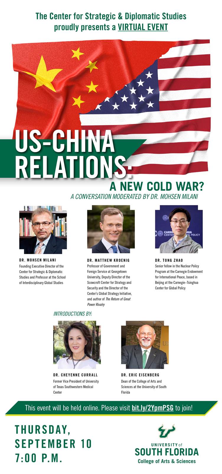 US-China Relations: A New Cold War? conference banner
