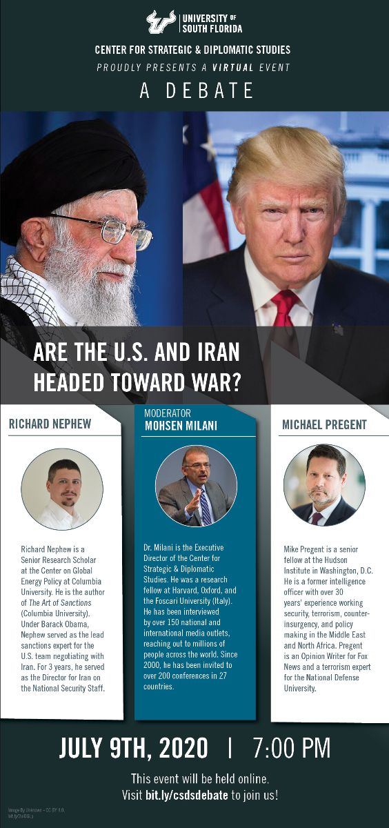 Are the U.S. and Iran headed toward war? conference banner