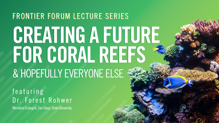 Creating a Future for Coral Reefs banner
