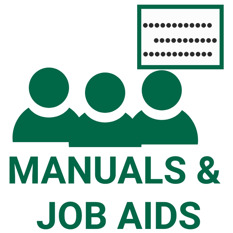 manuals and job aids