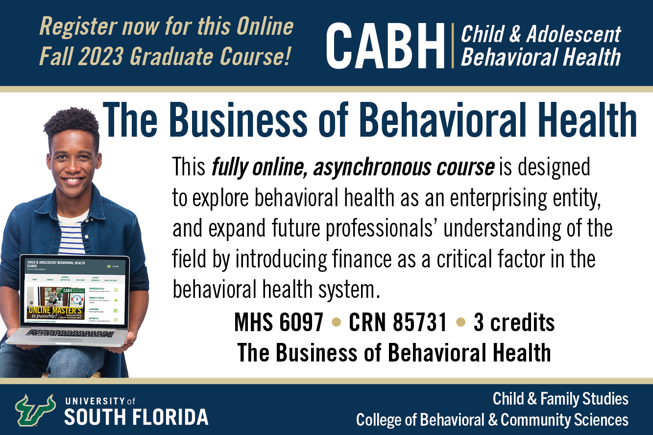 Fall 2023 Course: The Business of Behavioral health