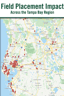 RMHC Field Placement Map