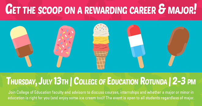 Get the Scoop on a Rewarding Career and Major - Summer First 50 Days Event
