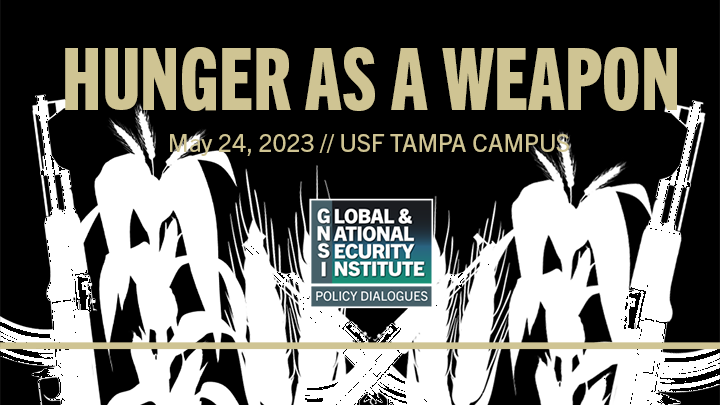 Promo Image for GNSI Policy Dialoges Hunger as a Weapon