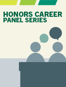 Judy Genshaft Honors College Career Panel Series Graphic