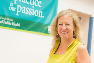 Picture of Donna Petersen, dean, USF Health College of Public Health