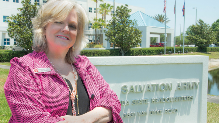 Dottie Groover-Skipper, 92’, anti-trafficking coordinator for the Salvation Army’s Florida divisional headquarters
