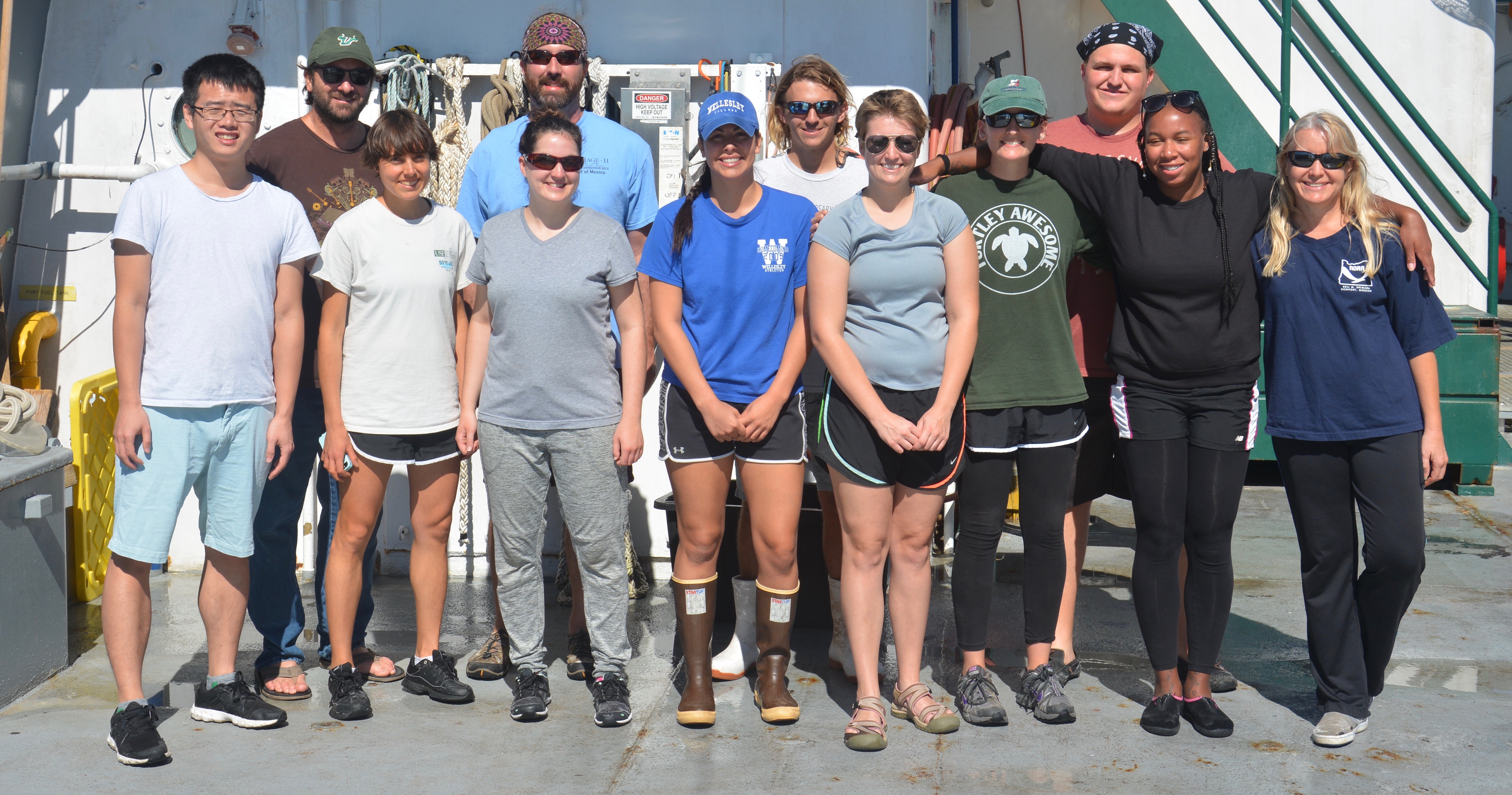 USF College of Marine Science Students