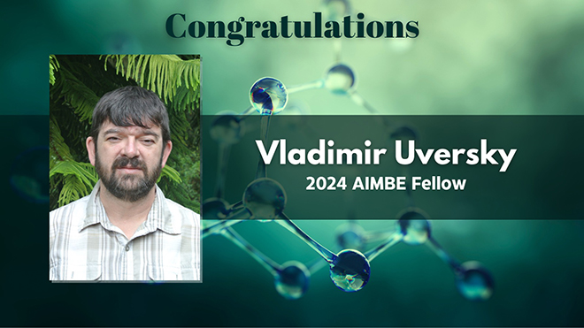 Congratulations Vladimir Uversky