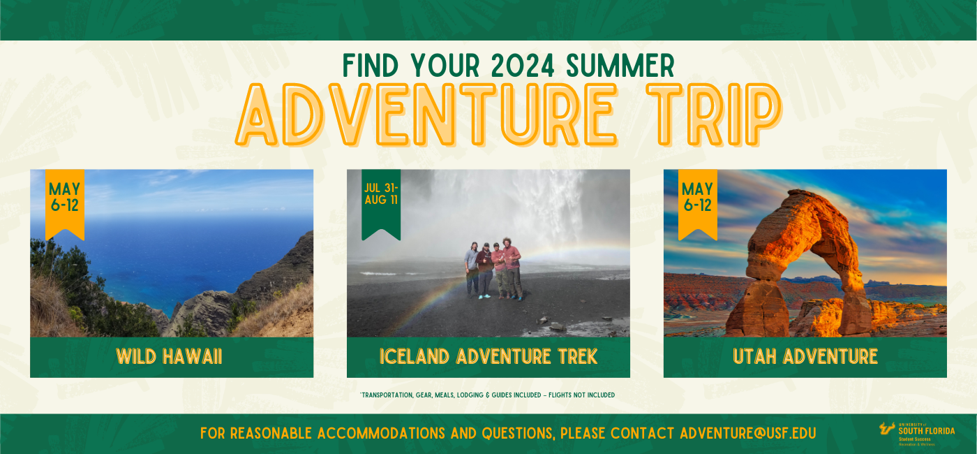 Summer 2024 Adventure Trips