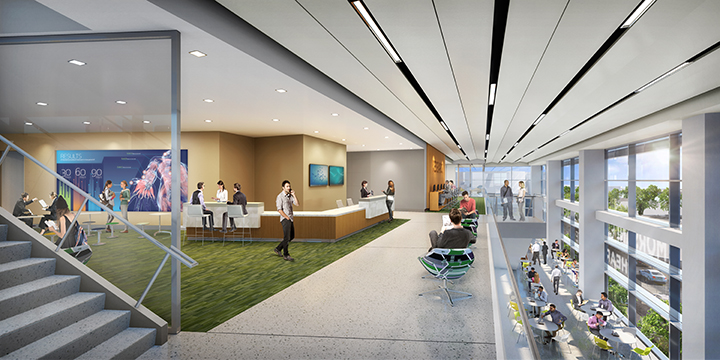 Florida Blue Health Knowledge Exchange/Library Concept Rendering