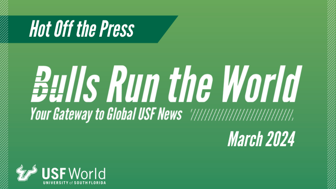 Bulls Run the World cover for our March edition