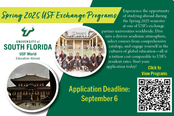 USF Exchanges - Spring 2025