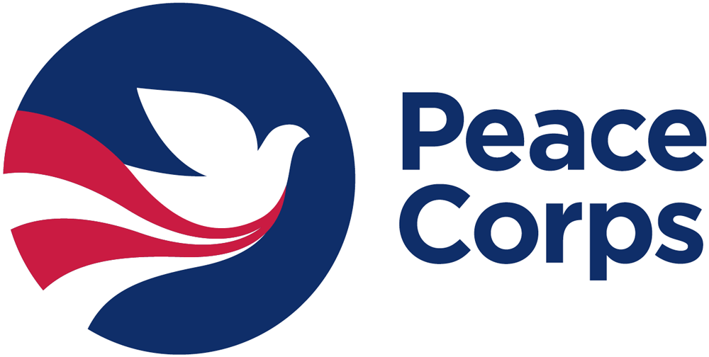 dove and flag peace corps logo