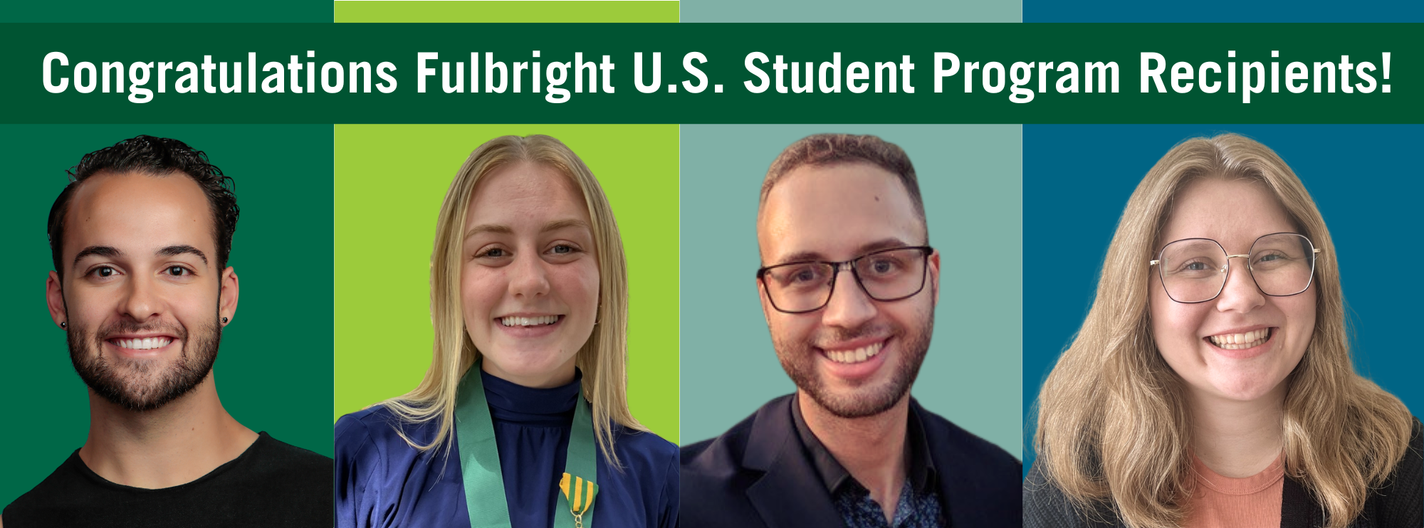 Click here to read about our Fulbright Recipients!