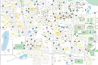 USF Blue Lights Map