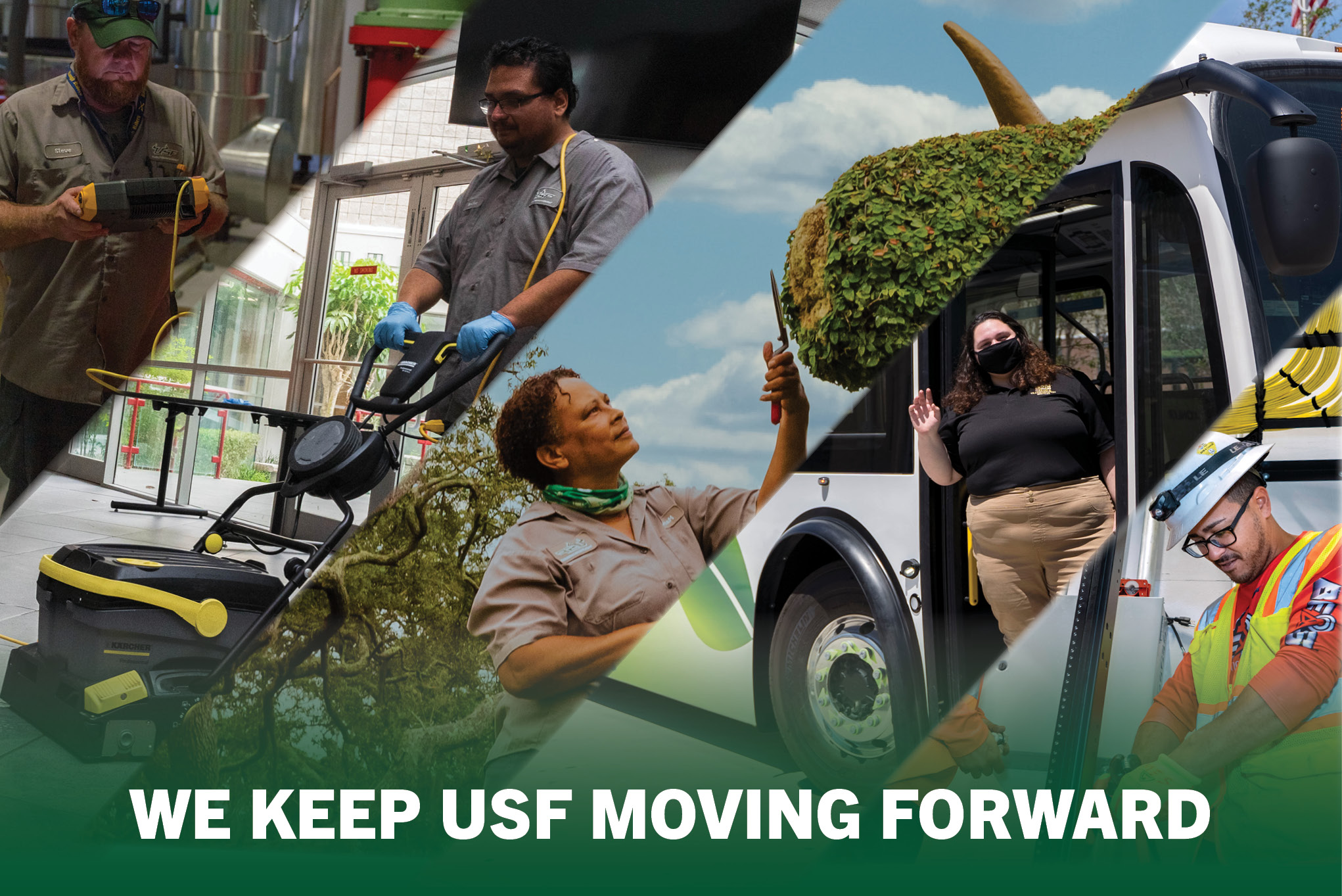 We Keep USF Moving Forward