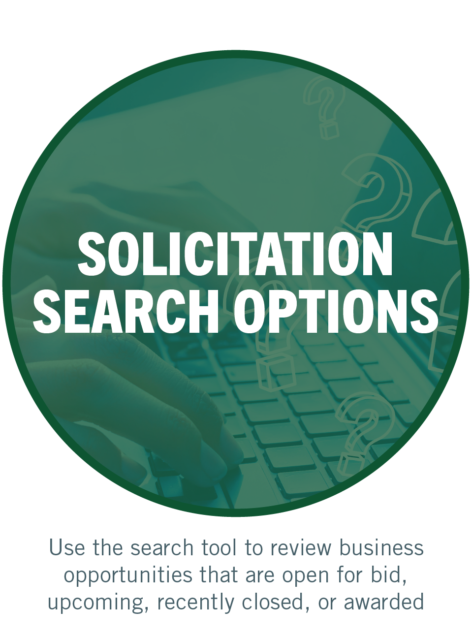 Solicitation Search Options