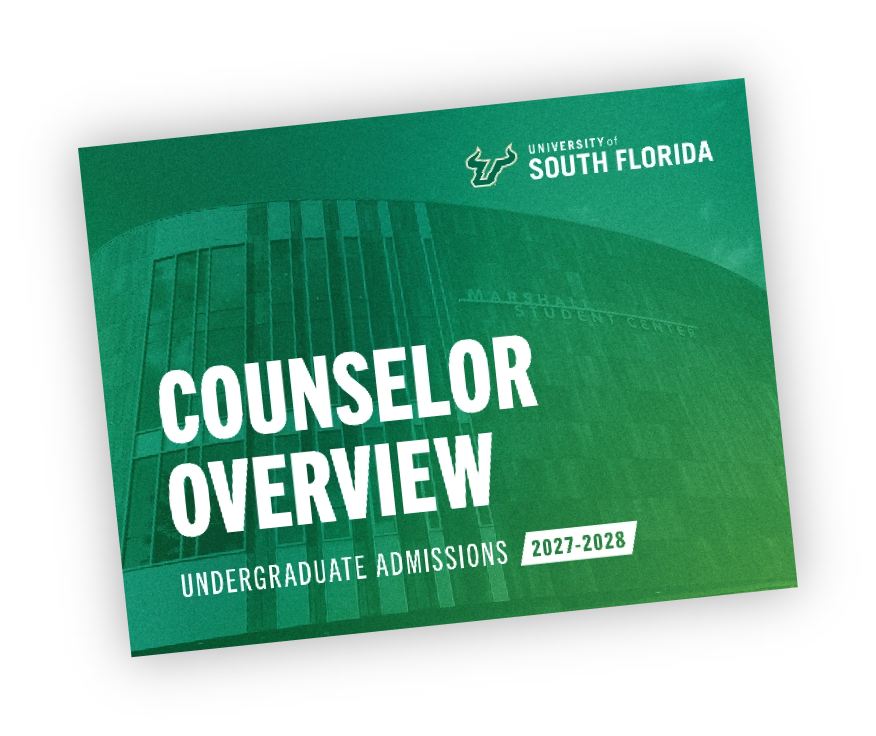 The 2027-2028 USF Counselor Guide
