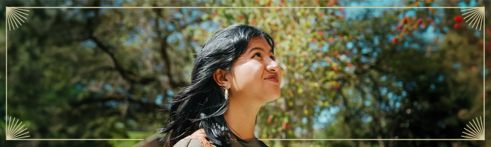 A USF student smiling.