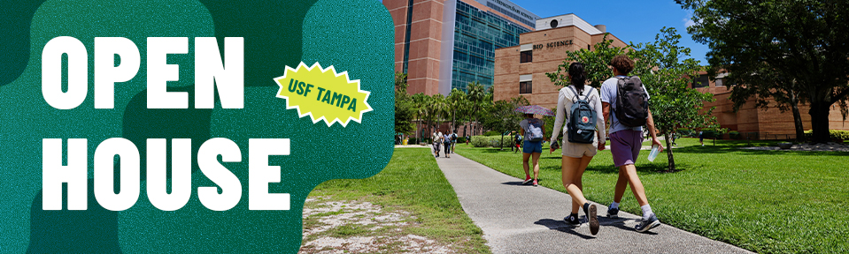 Open House USF Tampa Banner