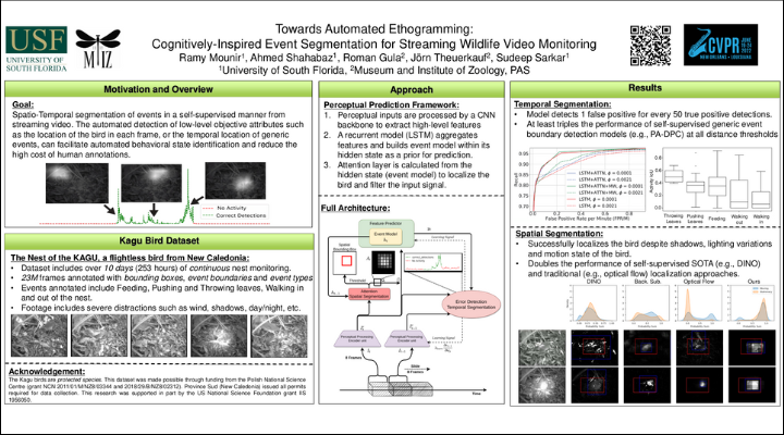 Towards Automated Ethogramming: Cognitively-Inspired Event Segmentation for Streaming Wildlife Video Monitoring