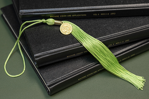 usf bellini college lime green tassel