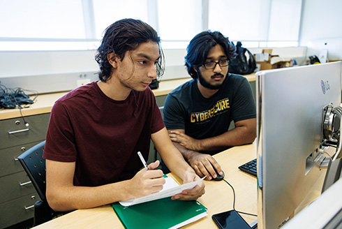 Students in classroom