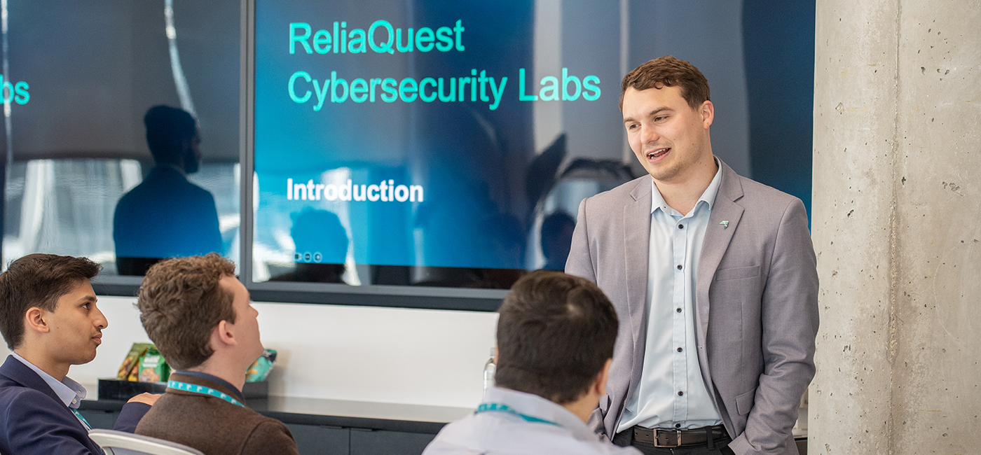The 2026 ReliaQuest Labs program is a competitive, hands-on program, open to junior-, senior- or graduate-level students, provides real-world experience with industry-leading cybersecurity technologies and the fundamentals of network infrastructure.