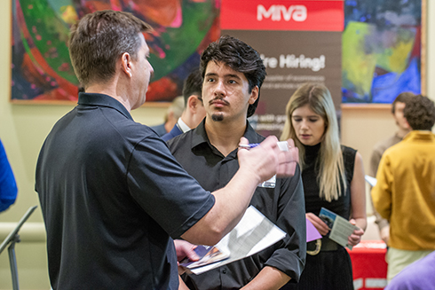 Ahvner Vazquez is a 19-year-old senior who plans to graduate with a degree in information technology from USF’s Bellini College of Artificial Intelligence, Cybersecurity and Computing in the fall.