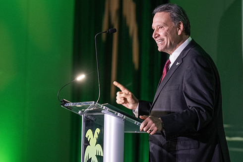 USF President addresses CyberBay Summit