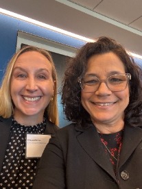 Dr. Edelyn Verona and Megan McGee from SPPD