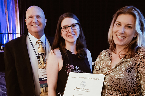 Jennifer Collins receives award