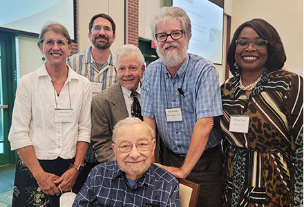Robert Potter with group
