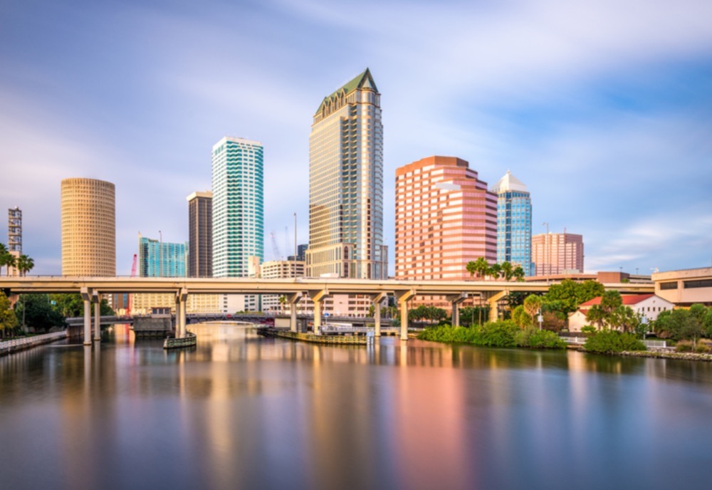 Tampa city skyline