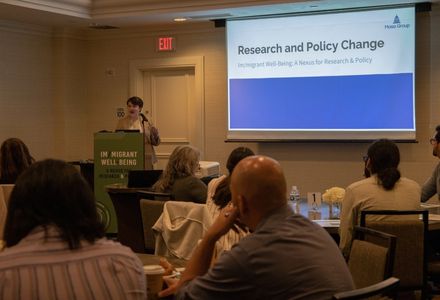 Presentation during day two of the conference