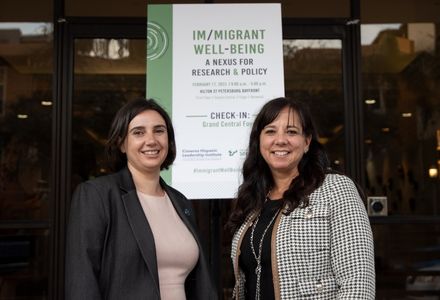 Dr. Elizabeth Vaquera (left) and Dr. Elizabeth Aranda (right)