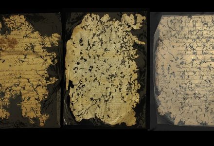 Three pages from the Diocesan of St. Augustine.