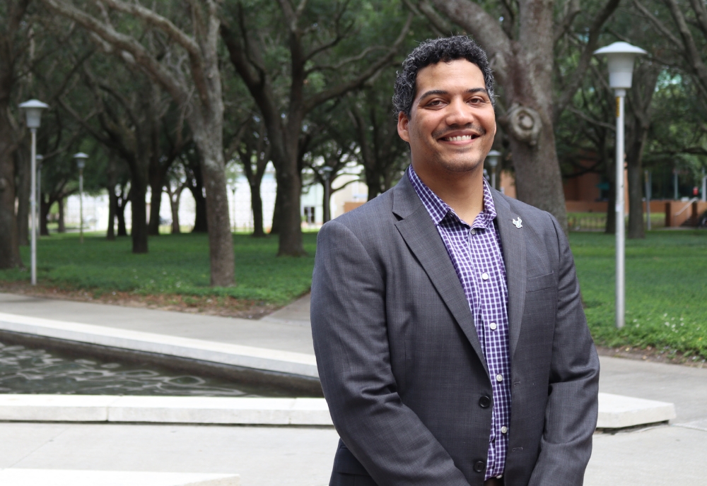 Anthropology PhD candidate Jonathan Rodriguez. (Photo by Ari Herrera)