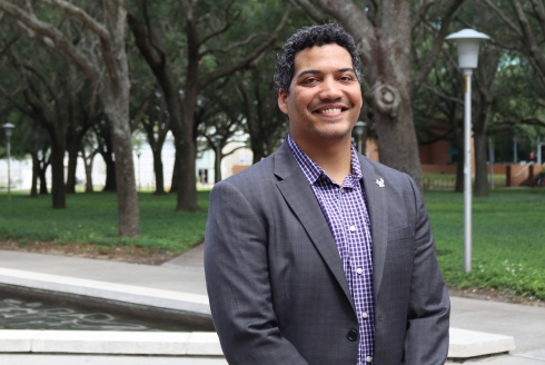 Anthropology PhD candidate Jonathan Rodriguez. (Photo by Ari Herrera)