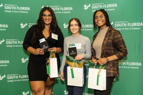 CAS students attend luncheon celebrating student success. (Photo by JWS Photography)