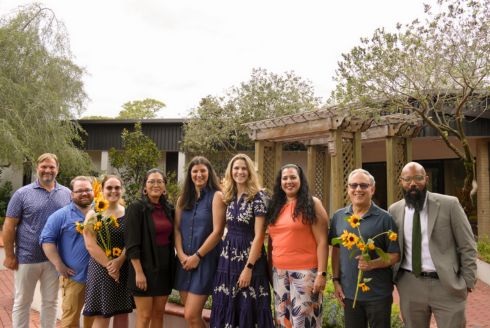 Team photo of Homegrown Hillsborough core staff and CAFSHC researchers. (Photo by UF/IFAS Extension Hillsborough County office)
