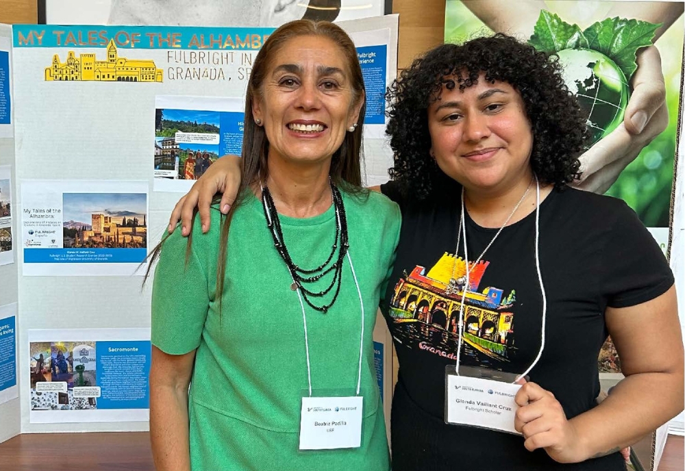 Dr. Beatriz Padilla (left) and Glenda Vaillant Cruz (Right). (Photo courtesy of Padilla)