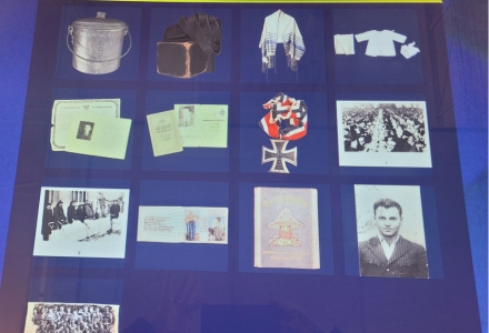 Items 2D and 3D digitized by IDEx were employed to present stories from the Holocaust on the interactive smart tables. (Photo courtesy of Dr. Davide Tanasi)