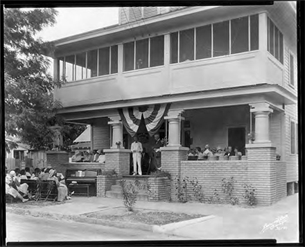 The Tampa Negro Hospital on August 14, 1930, located on 1615 Lamar Avenue Tampa, Fla. (Photo courtesy of the Tampa-Hillsborough County Public Library)