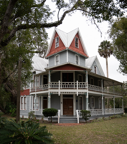 The May-Stringer House, built in 1855, is located in Brooksville, Fla and served as a private residence for John L. May and his family, who lived there throughout the Civil War. (Photo by Corey Lepak)