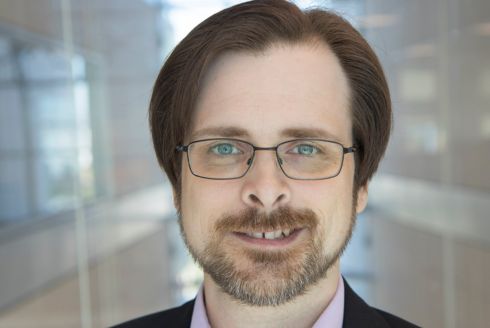 Dr. Steven M. Vose, assistant professor in the Department of History and holder of the Bhagwan Suparshvanatha Professorship in Jain Studies at the University of Colorado-Denver. (Photo courtesy of Dr. Vose)