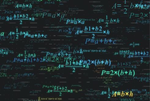 mathematical formula graphic illustration