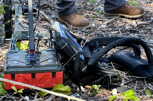 ground-penetrating radar equipment